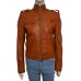 Once Upon A Time Season 4 Emma Swan Brown Leather Jacket